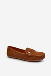 Mokasyny Klasyczne Damskie Camel Iramarie DF879