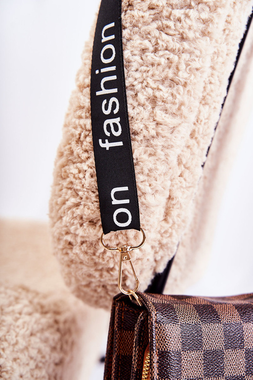 Portfel Torebka 2w1 Magnes Krata Brązowy Costa