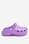 Women's Foam Slippers Crocs Violet Coline