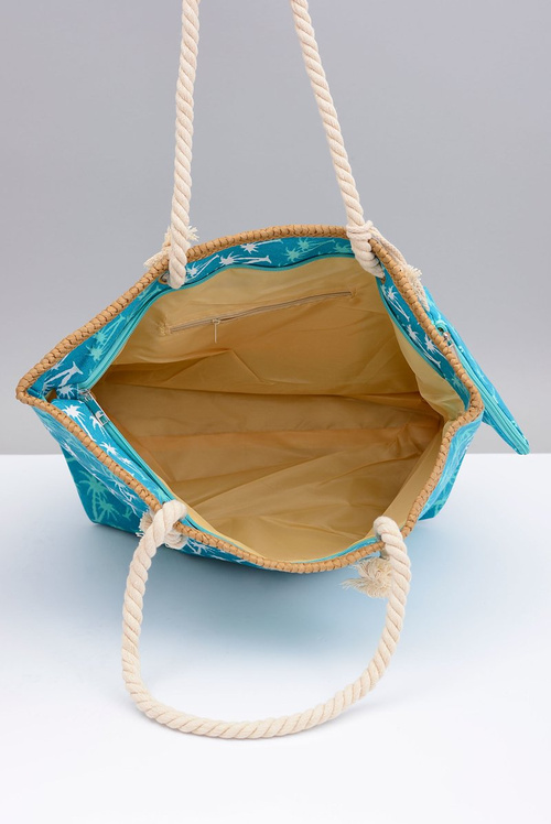 Women's Turquoise Large Beach Bag