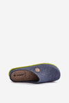 Kapcie Damskie Wygodne Obuwie Domowe Granatowe Inblu CS000039