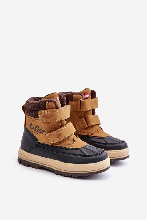 Chłopięce Śniegowce Ocieplane Camel Lee Cooper LCJ-23-01-2059