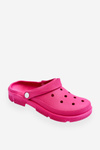 Women's Rubber Crocs Fuchsia Rabios