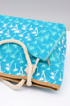 Women's Turquoise Large Beach Bag