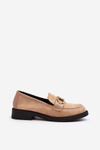 Classic Beige Women's Moccasins Fiviana