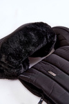 Warm Wedge Snow Boots Black Calena