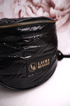 Women's Messenger Bag With Fringes LAURA BIAGGI Shiny Black