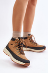 Ocieplane Męskie Buty Trekkingowe Brązowe Lee Cooper LCJ-24-03-3035M