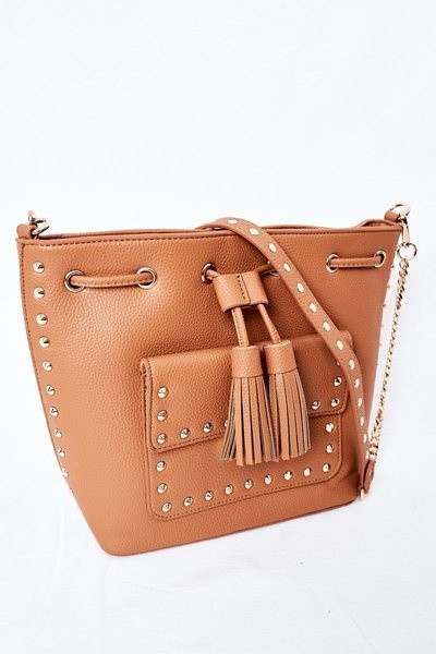 Messenger Bag On A Chain NOBO K4090 Brown