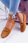 Women's Comfort Camel Suede Moccasins Anzio
