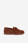 Women's Loafers Moccasins With Lacing Camel Calivra