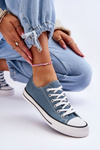 Classic Low Women's Sneakers Light blue Vegas