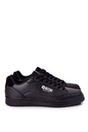 Leather Sneakers Memory Foam Big Star II174169 Black