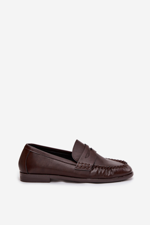 Women's Loafers Eco Leather Brown Lilith