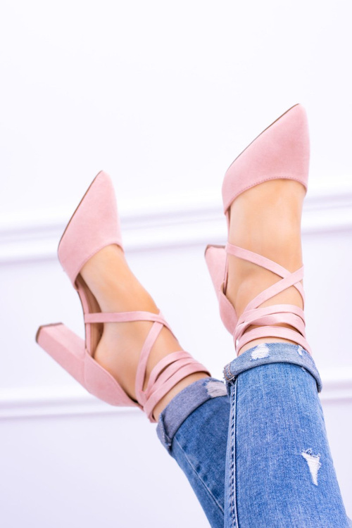 Women's Stiletto Tiered Pink Demmi