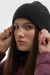 4F Winter Hat With Recycled Materials Addition 4FAW23ACAPF288-20S Black
