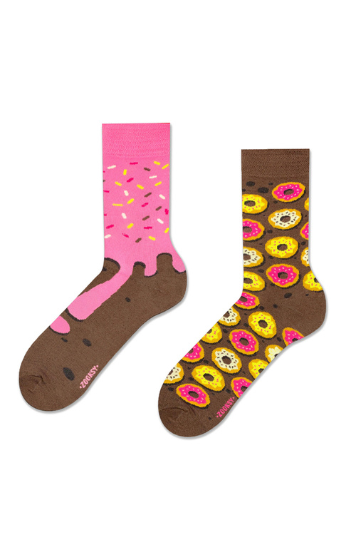 Zooxy mixTURY Donut Socks Set 2 Pairs