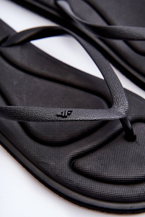 Women's Classic Flip Flops 4F 4FSS23FFLIF067-20S Black