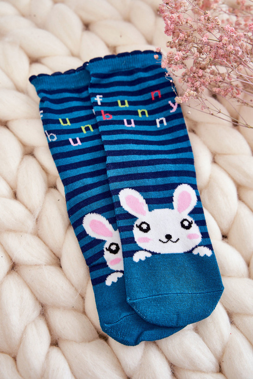 Skarpetki Damskie Bawełna Śmieszne Paski 5-Pak Multikolor