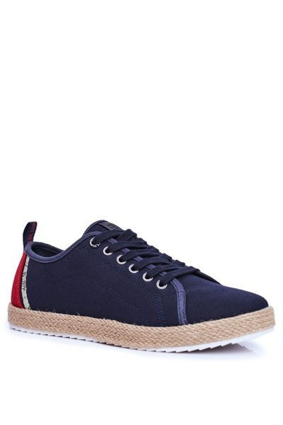 Men's Sneakers Espadrilles Big Star Navy Blue FF174154