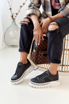 Women's Sneakers On A Chunky Sole Black Riri
