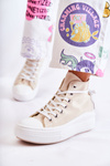 Women's High-top Sneakers Beige Carlyn