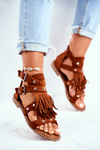 Women's Sandals Boho Camel Balms