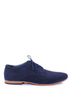Men's Bednarek Nubuck Openwork Shoes Navy Blue Hermes