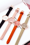 Watch On A Leather Strap Giorgio&Dario Green