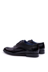 Men's Bednarek Elegant Leather Walking Shoes Black Midas