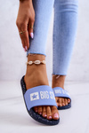 Women's Slippers Big Star JJ274A526 Blue