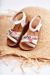 Children's Summer Sandals White Nelson
