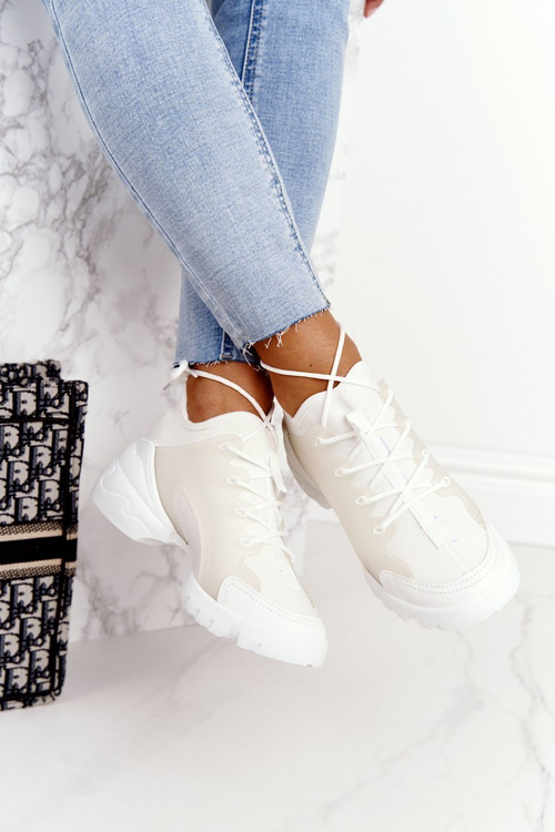 Women's Sport Shoes Sneakers White Born This Way