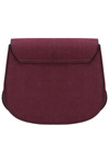 Women's Suede Handbag Maroon NOBO NBAG-F0180-C005