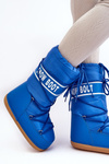 Women's High Snow Boots Blue Venila