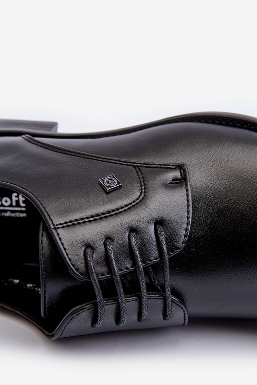 Men's Elegant Black Loafers Jenavee