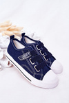 Children's Velcro Sneakers Navy Blue Avengers