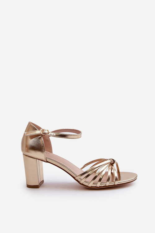 Women's Golden Wedge Sandals Pyrrette