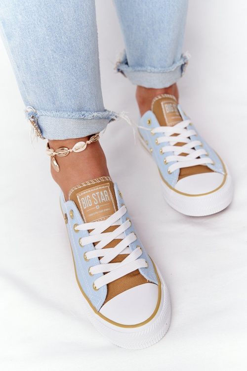 Classic Women's Sneakers BIG STAR HH274457 Blue