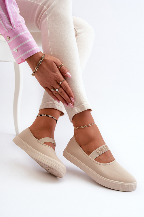 Women's Sneakers Big Star NN274602 Beige