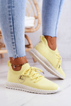 Buty Sportowe Damskie Żółte GOE JJ2N4150