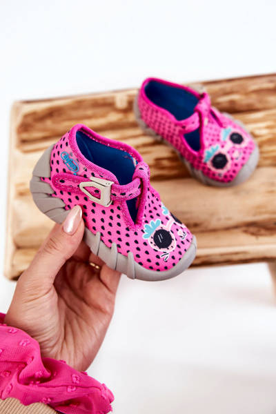 Slippers Befado Strawberries 110P455 Pink