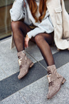 Women’s Boots Suede Light Brown Nicole 2591