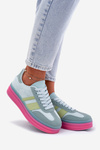 Low Platform Sneakers Blue Ovivene