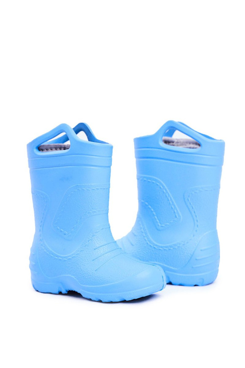 Children's Rubber Galoshes Boots Blue Removed Insert Stomilki