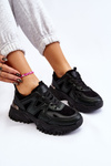 Classic Sport Platform Shoes Black Bowie