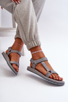 Women's Sport Sandals 4FRSS24FSANF054-20S Grey