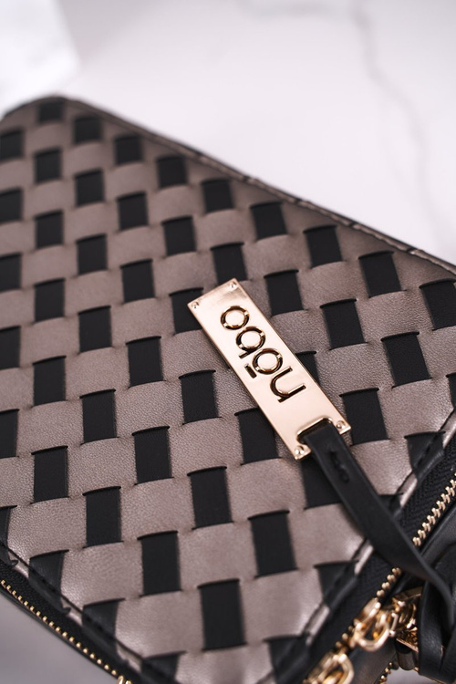 Torebka Damska Listonoszka NOBO NBAG-J2610-CM20 Czarna Złota