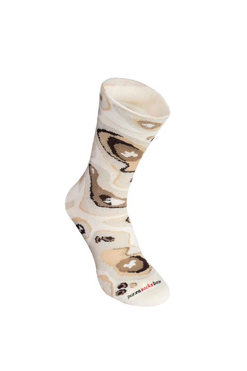 Rainbow Socks Pizza 4 Pairs Seafood