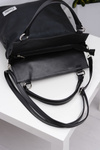 Women's Large Black Classic Handbag